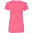 thumbnail image 2 of Next Level Womens Ideal V, XS, Hot Pink, 2 of 4