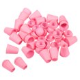 thumbnail image 1 of Unique Bargains Butée à Cloche, Verrou de Corde pour Sac à Cordon, Rose, Lot de 50, 1 of 5