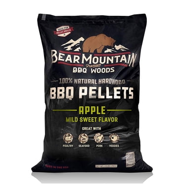 Bear Mountain Granules Fumoir de Pommes en Bois Dur Tout Naturel pour Barbecue, 20 Livres