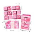 thumbnail image 2 of TIMIFIS Valentine's Day Surprise Bouncing Box I LOVE YOU Memorial Day Sending Girls Couple Pinks Packet Gift Boxes, 2 of 2