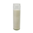 thumbnail image 1 of Unscented Jar Candle, White, 1 of 3