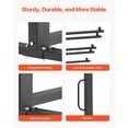 thumbnail image 4 of VEVOR Chariot Porte-Chaises Pliant pour 42 Chaises Ou 12 Tables de 400 Lb avec Roues, 4 of 9