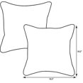 thumbnail image 3 of Pillow Perfect 564166 Allodala Oasis Jeter Oreiller 18.5 Po - Lot de 2, 3 of 5