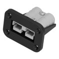 thumbnail image 4 of Plug Mounting Kit Connector, 50 Amp Dual USB Ports ABS Battery Charging Plug Connector   For Truck For Boat For, 4 of 8