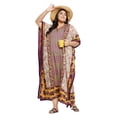 thumbnail image 3 of Caftans Longs pour Femmes Grande Taille Robe Caftan Robe de Soirée Fête Été Plage Robe d'Été Manches Kimono Longues Robes Décontractées en Ligne, 3 of 7