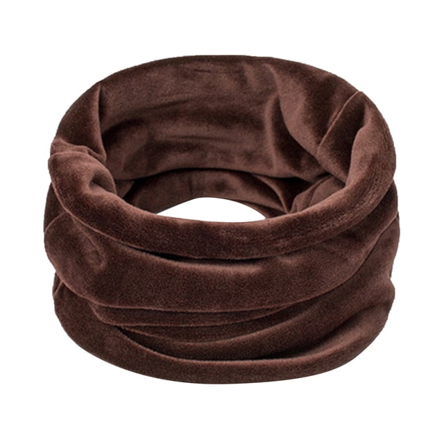Winter Ski Neck Protector Female Autumn and Winter Gold Velvet Windproof Neck Protector Neck Scarf Thickened Windproof Collar Scarf
