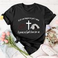thumbnail image 4 of LUOGENLI T-shirts pour Femme pour Femmes T-Shirt Décontracté à Imprimé de Lettres Col Rond Manches Courtes T-Shirt Plusieurs Couleurs T-shirts pour Femmes T-Shirt Graphique Drôle Fête de la Saint-Patrick Noir G, 4 of 5