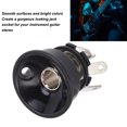 thumbnail image 4 of Electric Guitar Jackplate, Recessed Replacement Durable Guitar Jack Plate 1/46.35mm Output With 2 Screws For Bass, 4 of 8