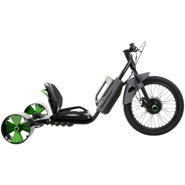 値下げ送料込​HuffyハフィGreenMachineドリフトDriftUSA Huffy Green Machine 36-Volt Electric Drift Trike, Black, for