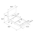 thumbnail image 3 of Novogratz Brittany Upholstered Bed with Storage Drawers, 3 of 9