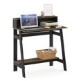 thumbnail image 4 of Pemberly Row Contemporary Wood A-frame Computer Desk in Columbia Walnut, 4 of 6