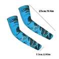 thumbnail image 3 of Jierger 1 Piouths Manchon de Bras de Compression pour Enfant pour Basketball Football Baseball Volleyball Garçon Fille Protection UV Manchons Rafraîchissants, Convient aux Enfants Sports de Plein Air Manchon de Bras, 3 of 4