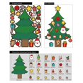 thumbnail image 1 of Autocollants de Noël Jeux de Fête de Noël pour Enfants Créez Vos Propres Autocollants de Noël Bricolage Noël Père Noël Bonhomme de Neige Autocollant Visage Cadeaux de Fête de Noël pour la Classe, 1 of 1