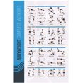 thumbnail image 1 of FitMate Bodyweight Workout Exercise Poster - Workout Routine with Free Weights, Home Gym Decor, Room Guide (16.5 x 25 Inch), 1 of 5