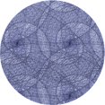 thumbnail image 1 of Ahgly Company Tapis d'Intérieur Lavables en Machine, Ronds, Transitionnels, Pourpre Profond, 8' Ronds, 1 of 7