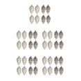thumbnail image 2 of relayinert 8pieces Tree Decoration Eye-catching Pine Cone Decorations For Festive Champagne Gold 5Set, 2 of 6