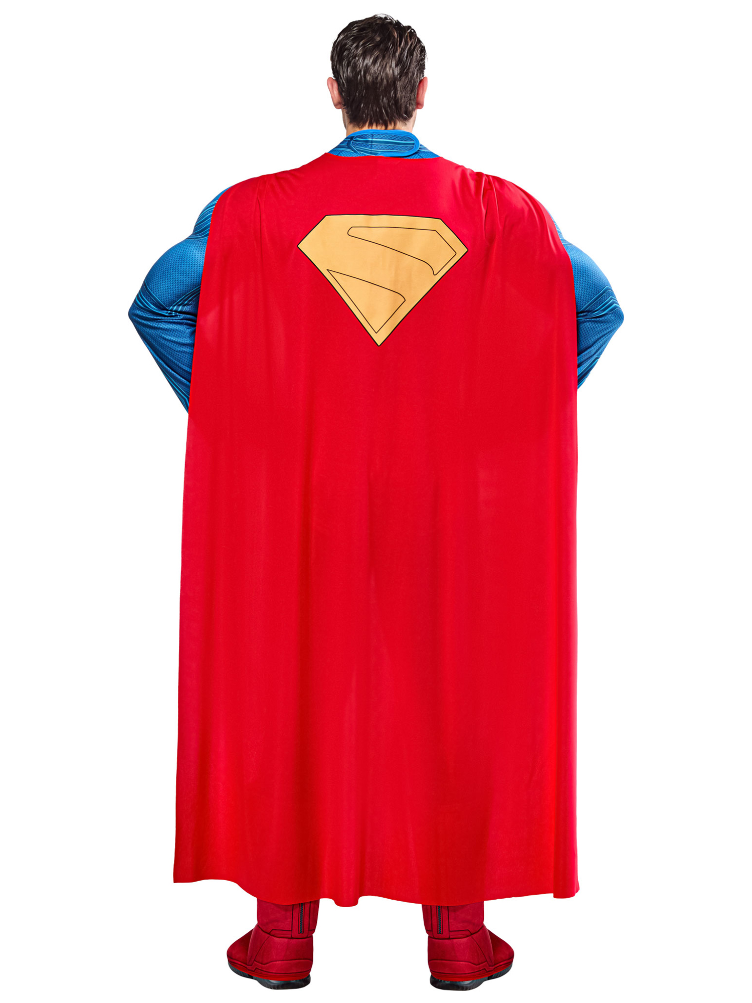 Costume Deluxe Superman avec Poitrine Musclée du Film Superman pour Adultes par Rubies, Hommes