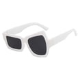 thumbnail image 2 of idealsgarden 2 Pcs Lunettes de Soleil de Fête à la Mode Style Hommes Femmes Résine Cadeau de Fête Blanc Noir, 2 of 8