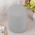 thumbnail image 3 of DOLITY Ottoman Slipcovers Machine Washable Footrest Sofa Cover Ottoman Cover for Living Gray, 3 of 8