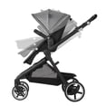 thumbnail image 3 of Evenflo GOLD SensorSafe Pivot Xpand Smart Modular Travel System with LiteMax Infant Car Seat (0-6 Years), 3 of 8