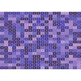 thumbnail image 1 of Ahgly Tapis Rectangulaire Lavable en Machine Intérieur Transitionnel Violet Améthyste Violet, 7 Pieds x 9 Pieds, 1 of 7