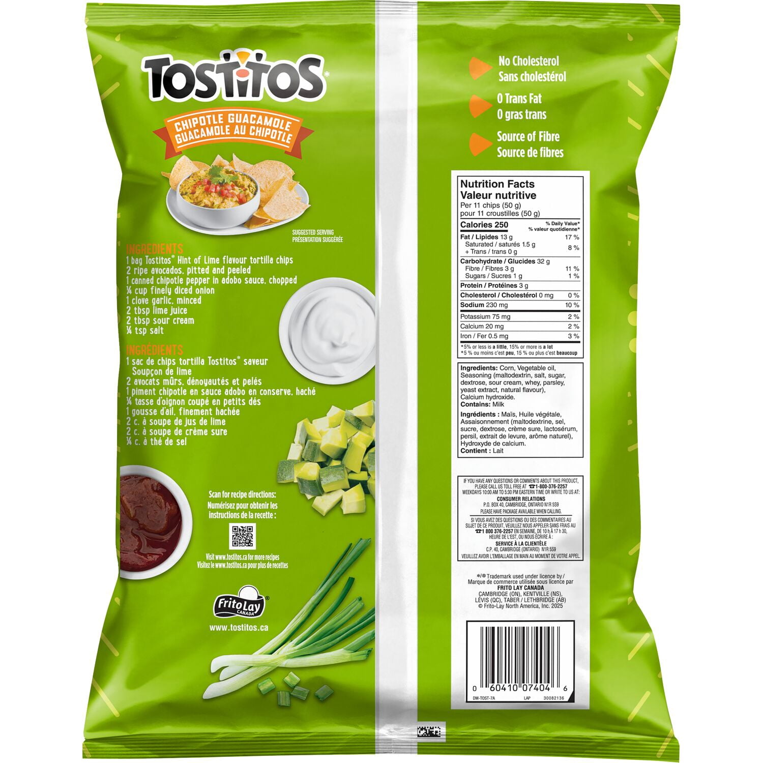 Tostitos Hint of Lime Restaurant Style Tortilla Chips