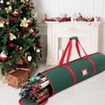 thumbnail image 2 of Christmas Tree Decorations Large Capacity Red Transparent Cylindrical Storage Bag for Christmas Fireworks, Christmas Gift Paper Storage, Christmas Tree Storage Bag Christmas Tree Storage Bag, 2 of 6
