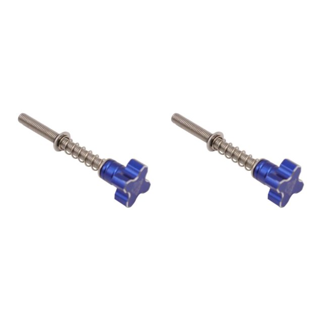 Baohd Easy Idle Vis de Réglage de Ralenti TPI pour 250/300 TPI / Modèles Durables Bleu 2Set