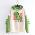 thumbnail image 1 of TIMIFIS Women's Casual Long Sleeve Drop Shoulder Oversized Pullover Hoodie Sweatshirt TopsFall, 1 of 7