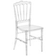 thumbnail image 2 of 2 Pk. Flash Elegance Crystal Ice Napoleon Stacking Chair, 2 of 7