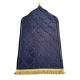 thumbnail image 3 of Tapis de Prière Portable Tapis de Sol de Collection Tapis de Zone pour Café Bar Intérieur Beige Bleu, 3 of 8