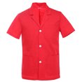 thumbnail image 1 of Men's 31 Inch Consultation Short Sleeve Lab Coat, 1 of 4
