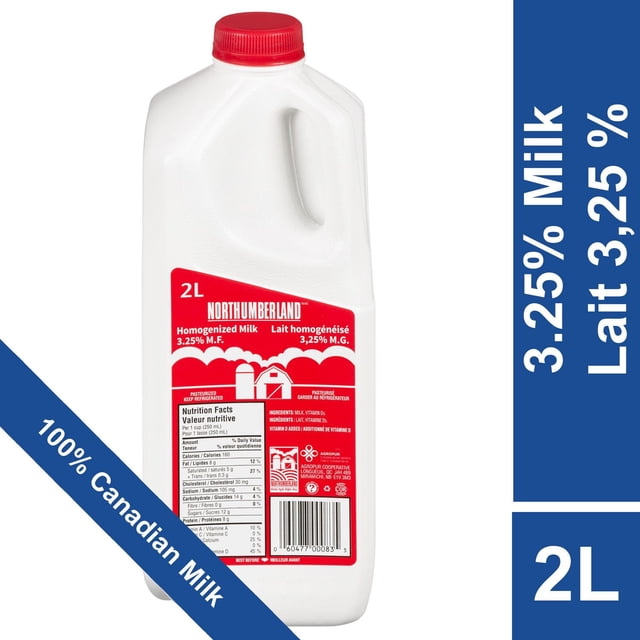 Northumberland Homogenized 3.25% Milk
