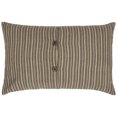 thumbnail image 2 of VHC Brands Sawyer Mill 14x22" Rectangular Pillow, Farmhouse, Charcoal, 2 of 6