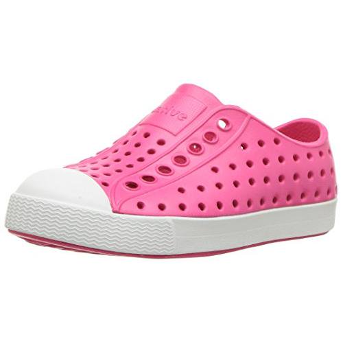 Native Chaussures pour Enfants/junior Jefferson - Rose Hollywood/blanc Coquille - C13