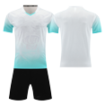 thumbnail image 4 of Custom Football Kit Set for Adult and Child, Name Number Team Logo DIY Family Match Personalized Jersey Shirt Shorts Set, Dad and Son Matching Outfits Light Blue XS, 4 of 6