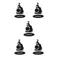 thumbnail image 1 of Shengyu Compact Boiler Witch Craft Decorations - Sturdy Poplar Wood For Festive Ambiance Making Preferred Boiler Witch 5Set, 1 of 6