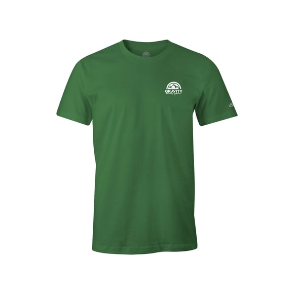 Gravity Outdoor Co. Mens Fine Jersey T-Shirt - Kelly Green - Small