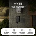 thumbnail image 2 of Wyze Plug Outdoor, Dual Outlets Energy Monitoring, IP64, 2.4GHz WiFi Smart Plug, Works with Alexa, Google Assistant, IFTTT, No Hub Required, 2 of 7