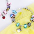 thumbnail image 4 of CHUANK Bling Jewelry Mixed Set Blue Green Pink Multicolor Murano Glass Swirl Charm Bead, 4 of 4