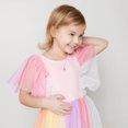 thumbnail image 4 of Ornez Votre Petite Fille avec le Collier en Argent TheJewelryHut Cœur de Designer pour Enfants avec Zircons Cubiques, 4 of 5