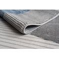 thumbnail image 3 of LaDole Rugs 9x12 ft Modern Premium Area Rug | Geometric Large Carpet For Bedroom, Living Room, Home Office, Indoor Floor Décor | Blue Grey, 3 of 5