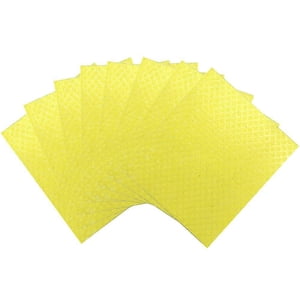 Eco Friendly Paper Towels Alternative, Reusable Sponge Cloth For Kitchen, Biodegradable And Environmentally Friendly, Soft When Wet, Gritty For