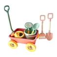 thumbnail image 3 of Esquirla Véhicule Jouet d'Extérieur Amusant Véhicule Multiusage Multicolore Ensemble de Jeu de Rôle Wagon Rose, 3 of 8