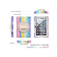 thumbnail image 2 of Amazon All-New Kindle Fire 7 Tablet (12th Generation, 2022 Release) Case Heavy Duty Shockproof Protective Case for All-New Kindle Fire 7 inch with Stand, Handle Hand Strap & Shoulder Strap, 2 of 7