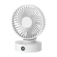 thumbnail image 1 of Boovnll Desk Fan, Adjustable High Speed USB Rechargeable Table Fan Lightweight Compact Quiet Small Fan for Home, Bedroom, Office, Travel, Camping, RVs, Summer Gift, Mini Fan - Fan, 1 of 2