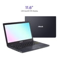 thumbnail image 2 of ASUS 11.6 Pouces HD Intel N4020/BGA 4 Go RAM 64 Go eMMC Windows 11 Noir, 2 of 4