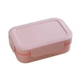 thumbnail image 2 of Boovnll Bento Box, Student Bento Box, Large Capacity, Double Layer Sealed Salad Box, Microwave Oven Heated Lunch Box, Bento Box Adult, Bento Box for Kids, Lunch Box Containers, 2 of 2