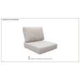 thumbnail image 2 of Covers for High-Back Chair Cushions 6 inches thick in Beige, 2 of 3