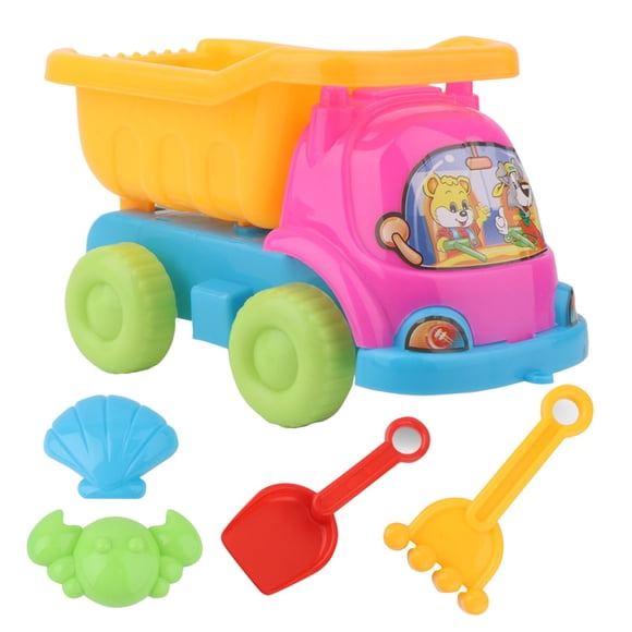 Jouet de Plage Ensemble de Sable 5 Pcs pour Enfants Jouets de Plage d'Été pour l'Extérieur Accessoires de Bac à Sable d'Éveil Jeu d'Histoires Marines pour Enfants